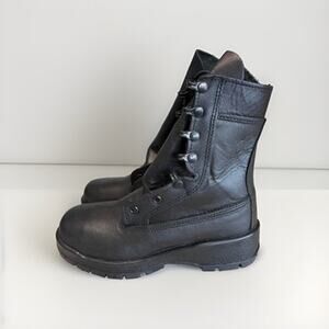Rocky Women's Navy Inspired 9" Steel Toe Boot - Durable Work Safety Footwear 6R